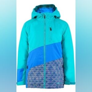 Arctix Frost Toddler Teal Blue Insulated Ski Snow Winter Jacket, 4T